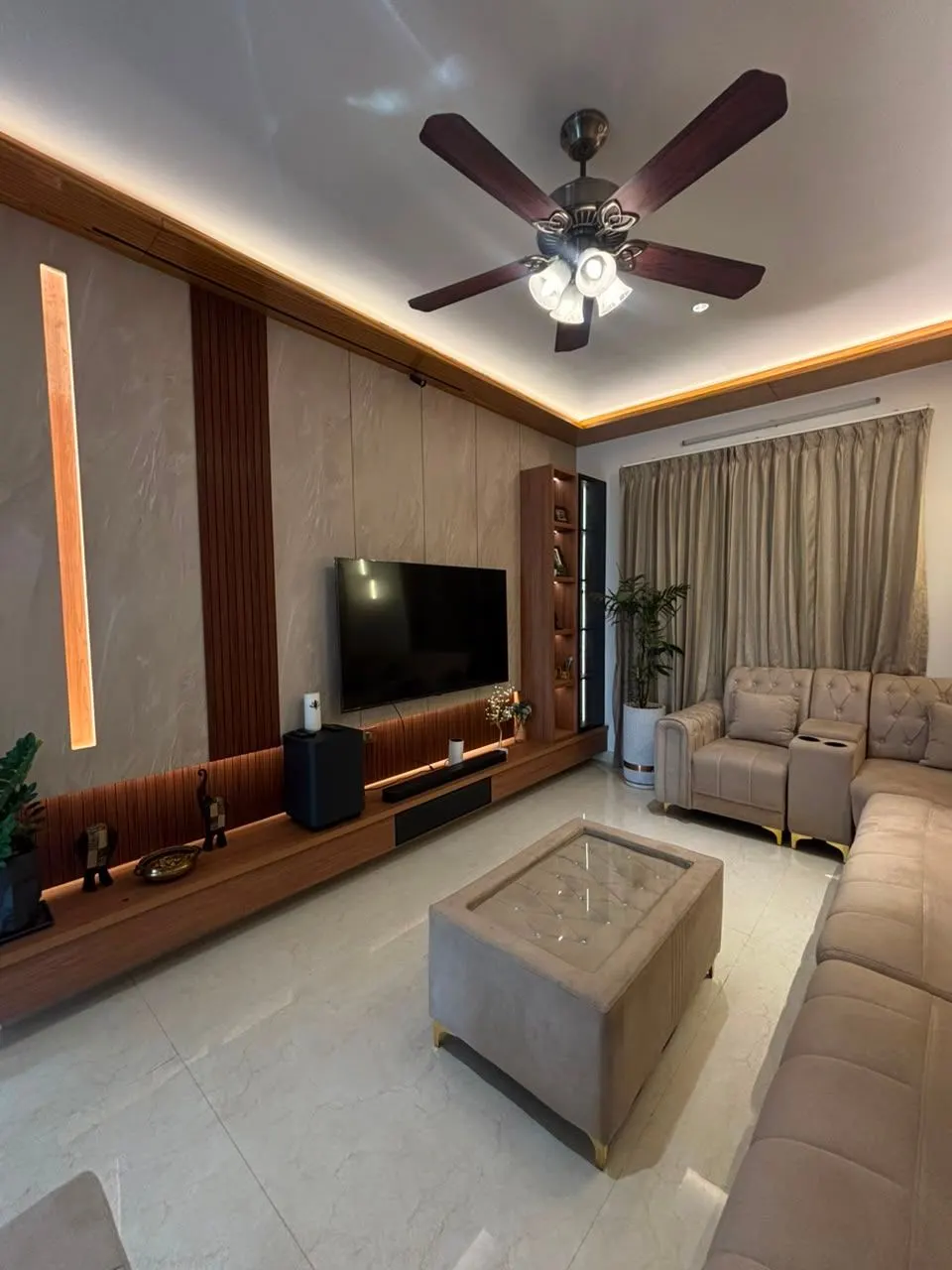 Living room, Residential project, Anjanapura