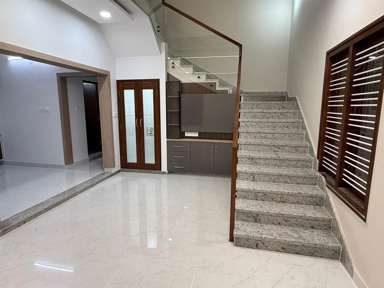 Hall and staircase, Residential project, Chandapura