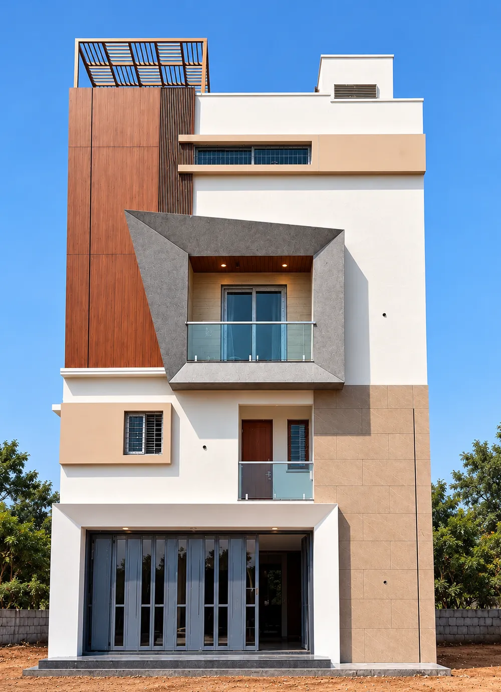 The Anjanapura home as built