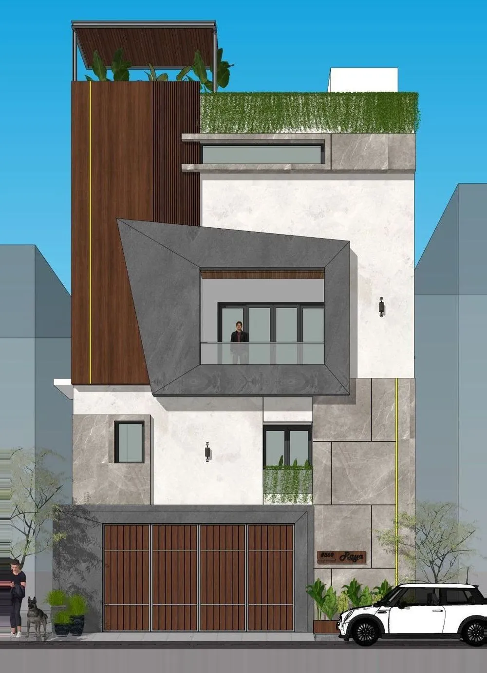 3D design of the Anjanapura home