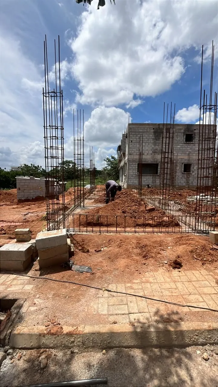 Foundation and columns, Residential project, Kopa Gate, Jigani