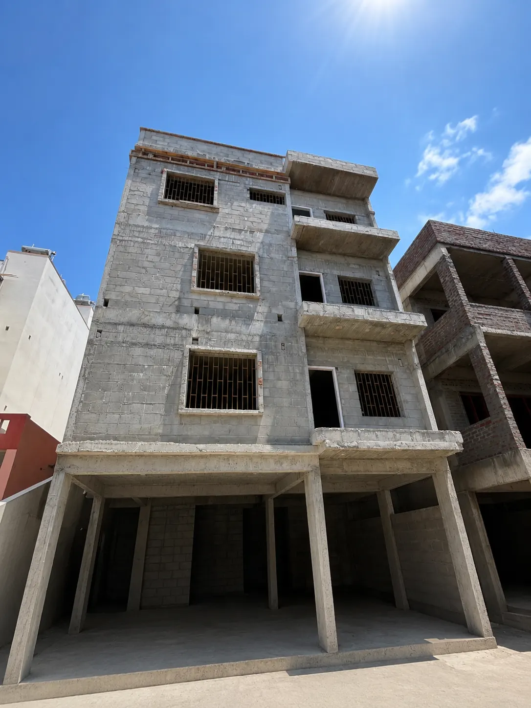 Structure complete, Residential project, Mysuru