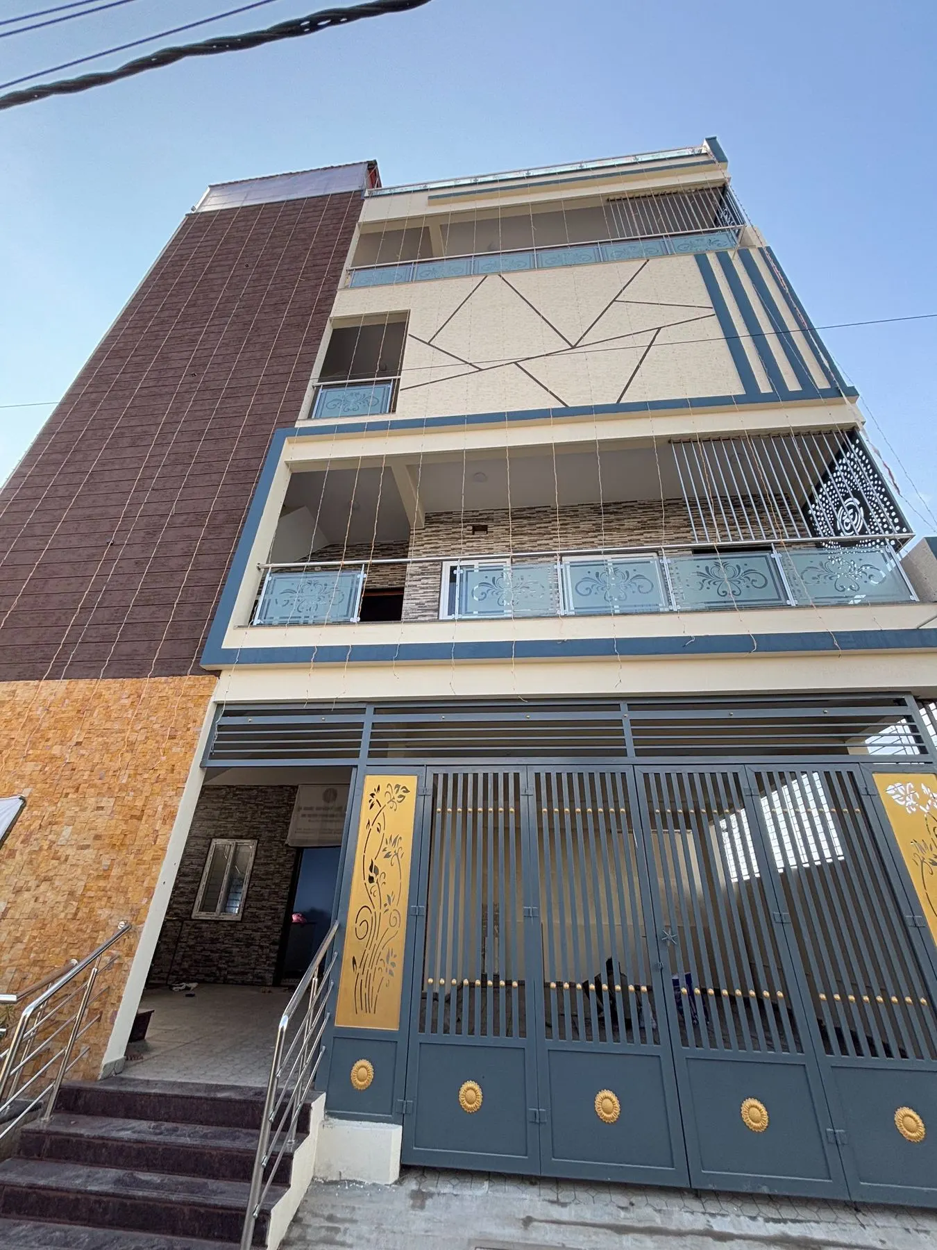 Front elevation, Residential project, Vasanthapura